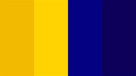 navy blue and yellow